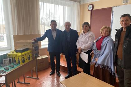 Посещение в българското неделно училище в с. Богатое, Измаилски район и реализиране целите на Програмата за подкрепа на организации на български общности в Украйна с българско самосъзнание